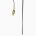 104A TC105K, Thermocouple, type K. 24 ga. 1/8" dia x 6" long SS probe, 48" lead with SS overbraid, mini plug for liquid immersion