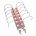 109A 11-12000, Barvap 12, 12 position unheated bar evaporator, with 12 - 4" bent needles, 2 needle valves and 2 - 3' pieces of  tubing
