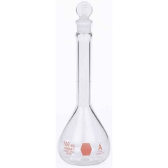 28014R-25, FLASK,VOLUME,CLASSA,RED SCALE,25ML, 6 pieces per case