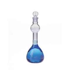 28019-100, FLASK,VOLUME,CLASSA,BULB,STOPPER,100ML, 4 pieces per case
