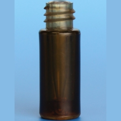 31508PE-12A, 8-425mm Thread Amber Polyethylene Vista Vial Top 