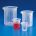 601822-1, Beaker, PP, Printed Graduations, 50mL, 1 Per Case