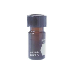 60715-3, VIAL S/T AMBER 3ML/UNGRAD, 12 pieces per case