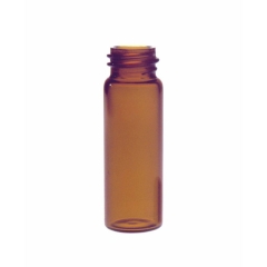 60912-1545, 15x45 Amber Glass Vials, No Caps, 200 pieces per case