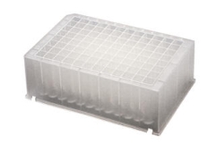 219013, 2.2mL, 96 Square Well, V Bottom, Compatible with KingFisherTM Duo Prime, Apex and Presto, Raised Rim, 50 plates per case, Used for Nucleic Acid Purification