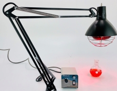 Heat lamp with table clamp, variable voltage control, 250W, 120V, Glas-col part number 108A HL250-12