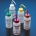 WGW537VTML-GHS, Globe Scientific, Wash Bottle, Acetone, 500mL, GHS, LDPE, Safety Vented, RED Screwcap, 5 per case